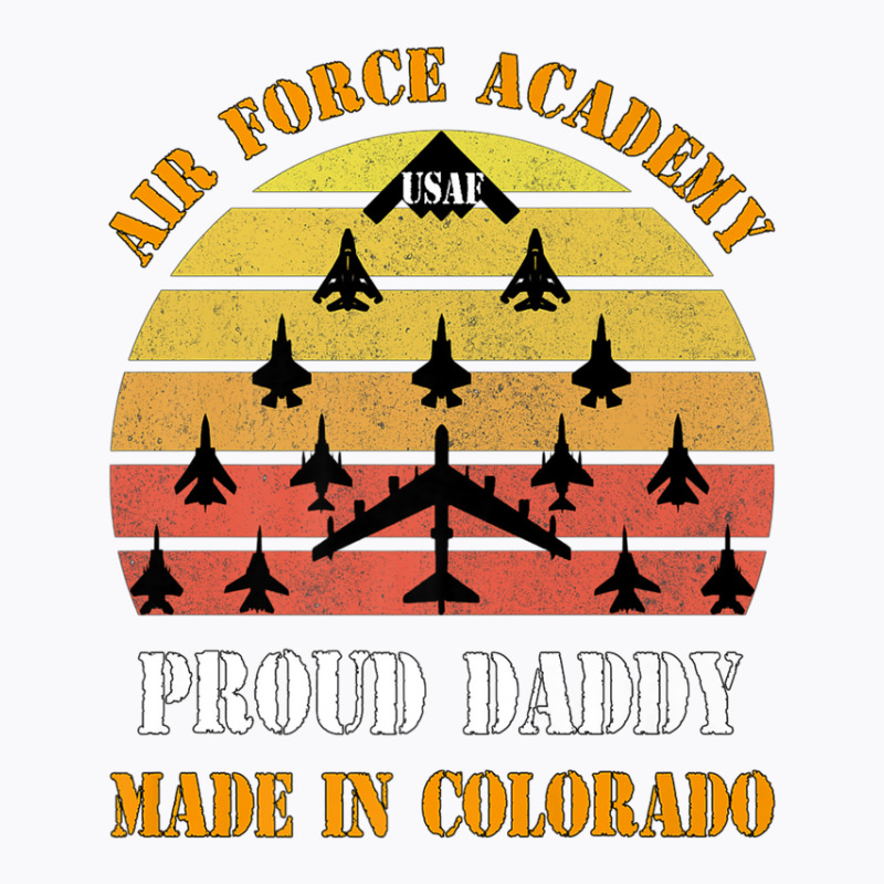 Proud Usaf Daddy Dilfs Air Force Academy Dad And Daughter T-shirt | Artistshot