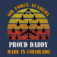 Proud Usaf Daddy Dilfs Air Force Academy Dad And Daughter Men Denim Jacket | Artistshot