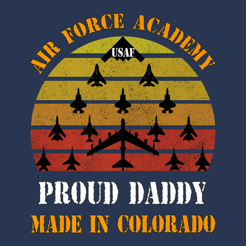 Proud Usaf Daddy Dilfs Air Force Academy Dad And Daughter Men Denim Jacket | Artistshot