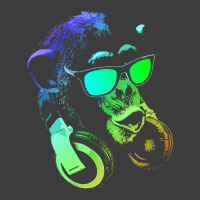 Monkey Chimp With Sunglasses And Headphones Men's Polo Shirt | Artistshot