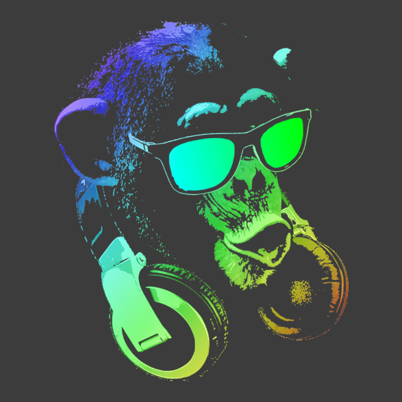 Monkey Chimp With Sunglasses And Headphones Men's Polo Shirt by dangduy2 | Artistshot