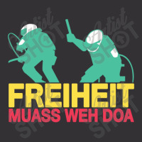 New Freiheit Muass Cool Vector Design Vintage Hoodie | Artistshot