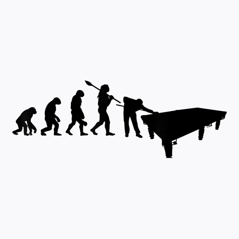 Billiard Evolution Snooker Pool Chalk Billiard Player Queue T Shirt T-shirt | Artistshot