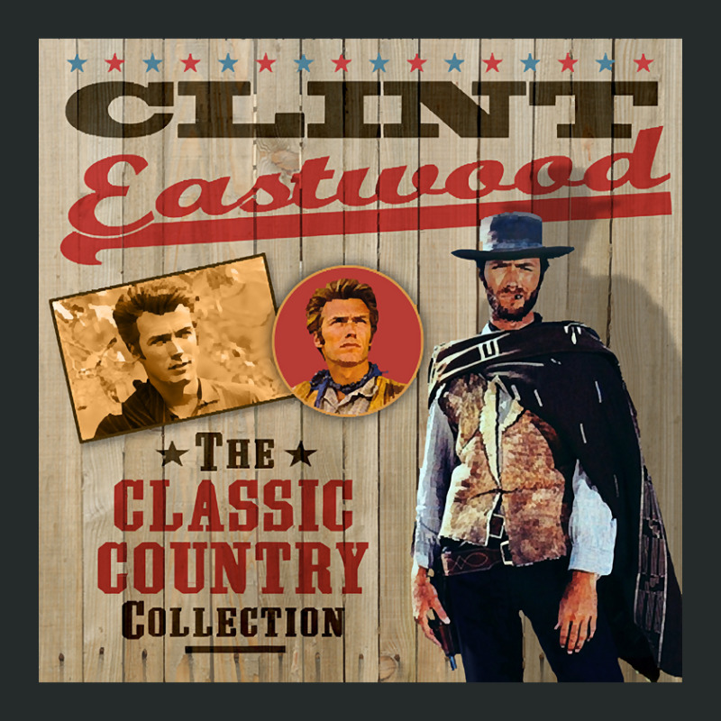 Clint Eastwood - The Ultimate Country Collection Women's Triblend Scoop T-shirt by Box Bingham | Artistshot