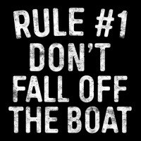 Rule %231 Don't Fall Off The Boat Cruise Vacation Gift Youth Jogger | Artistshot