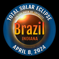 Brazil Indiana In Total Solar Eclipse 2024  3  T Shirt Youth Jogger | Artistshot