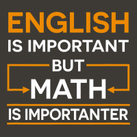 English Is Important But Math Is Importanter Funny Math Bucket Hat | Artistshot