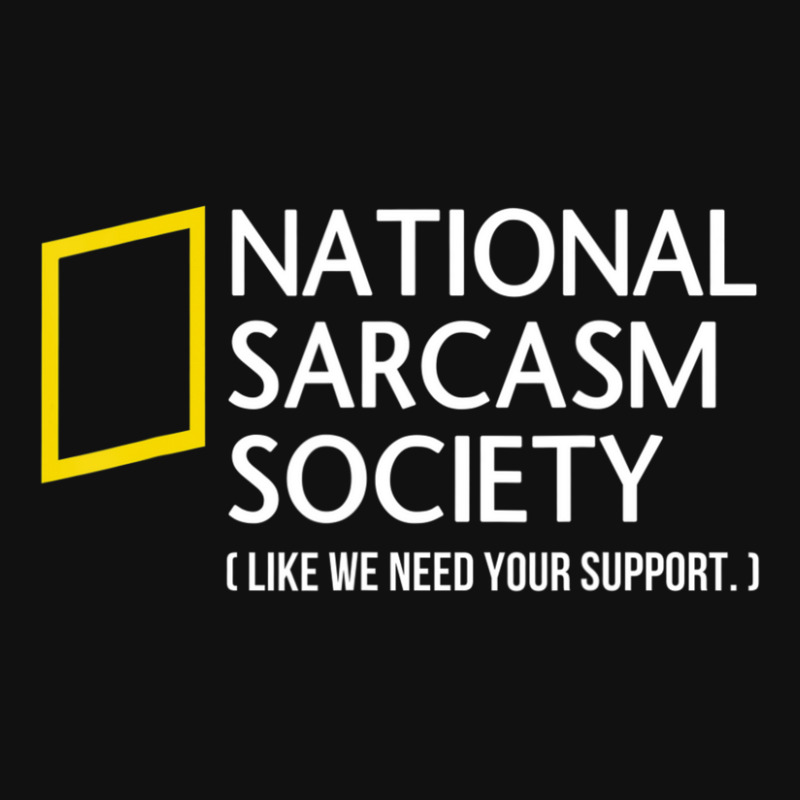 National Sarcasm Society Like We Need Your Support Graphic Youth T-shirt by Min08 | Artistshot