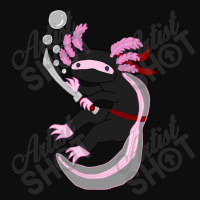 Ninja Axolotl (pink) Crop Top | Artistshot