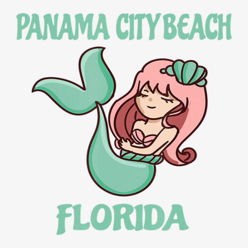 Panama City Beach Cute Mermaid Themed Graphic T-shirt by rastyrocl | Artistshot