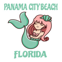 Panama City Beach Cute Mermaid Themed V-neck Tee | Artistshot