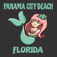 Panama City Beach Cute Mermaid Themed Vintage Hoodie | Artistshot