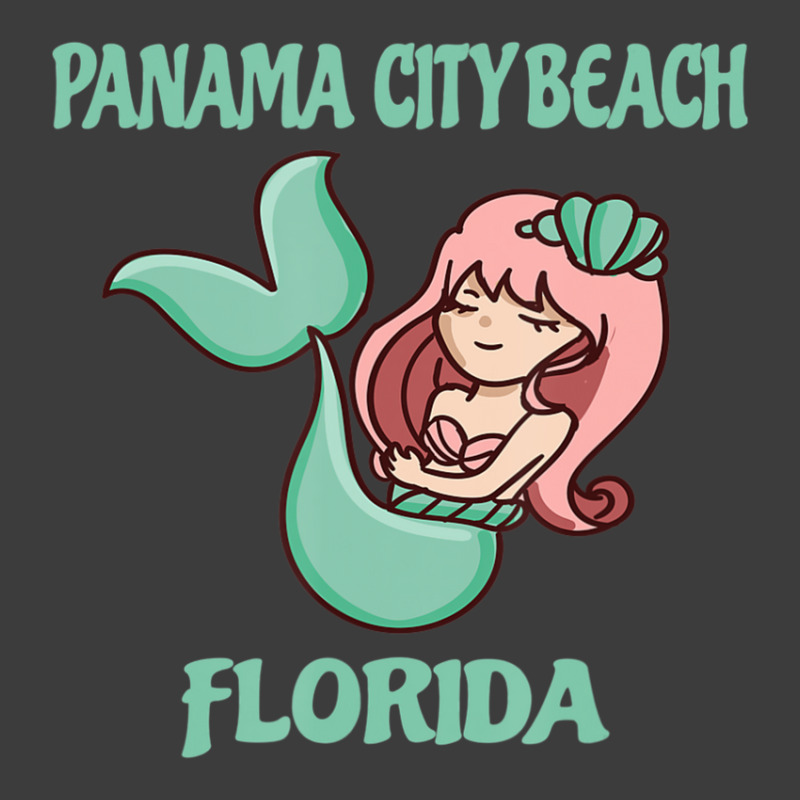 Panama City Beach Cute Mermaid Themed Men's Polo Shirt by rastyrocl | Artistshot