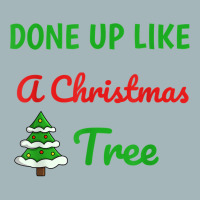 Done Up Like A Christmas Tree Christmas Lights Xmas Holiday T Shirt Unisex Sherpa-lined Denim Jacket | Artistshot