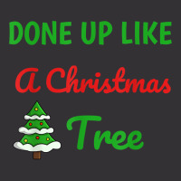 Done Up Like A Christmas Tree Christmas Lights Xmas Holiday T Shirt Vintage Hoodie | Artistshot