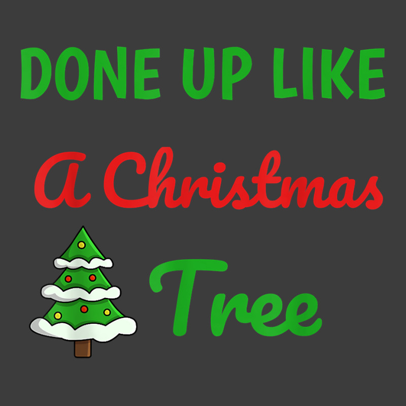 Done Up Like A Christmas Tree Christmas Lights Xmas Holiday T Shirt Men's Polo Shirt by gswarnkab | Artistshot