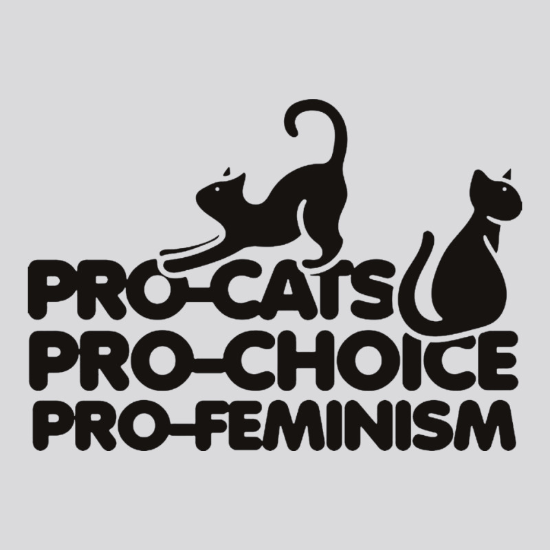 Pro Cats Pro Choice Pro Feminism Women's Triblend Scoop T-shirt by goldenshop | Artistshot