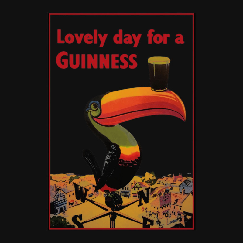 Lovely Day For A Guinness Letter Rear Car Mat | Artistshot