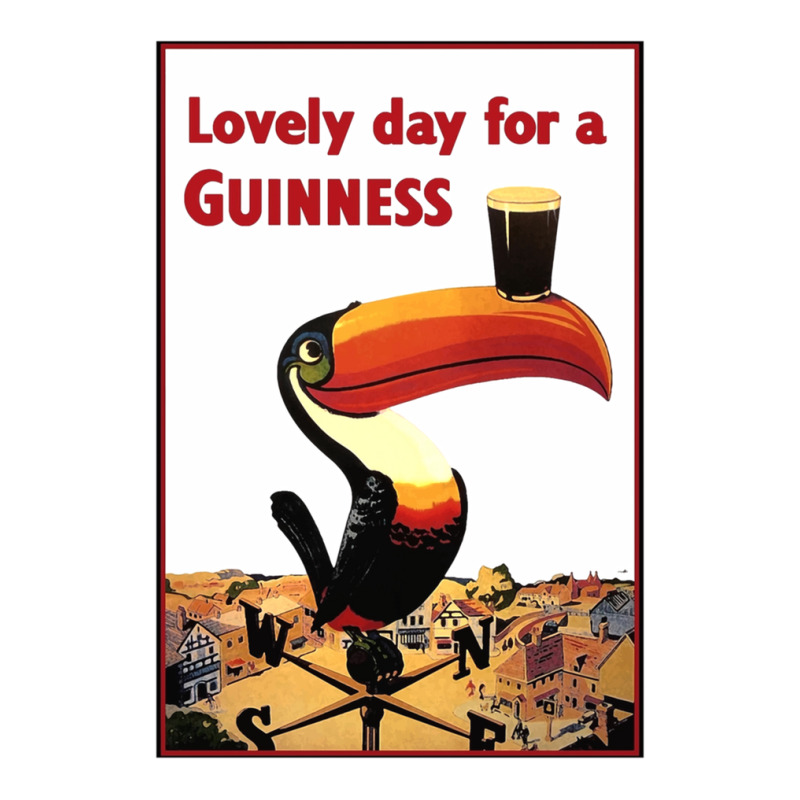 Lovely Day For A Guinness Letter Sticker | Artistshot