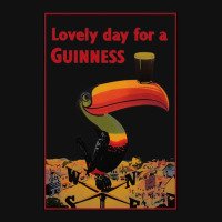 Lovely Day For A Guinness Letter Accessory Pouches | Artistshot