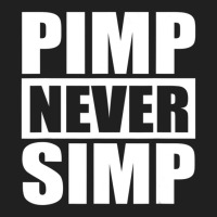 Pimp Shirts Never Simp Pimpin Pimps Simpin Ladies Polo Shirt | Artistshot