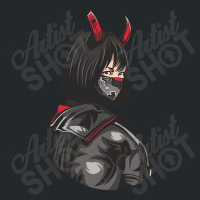 Anime. The Girl With Horns Crewneck Sweatshirt | Artistshot