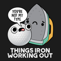 Things Iron Working Out Cute Golf Pun Hoodie & Jogger Set | Artistshot