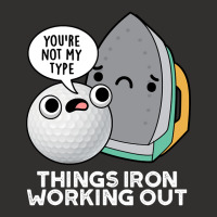 Things Iron Working Out Cute Golf Pun Champion Hoodie | Artistshot