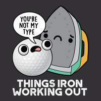 Things Iron Working Out Cute Golf Pun Vintage Hoodie And Short Set | Artistshot