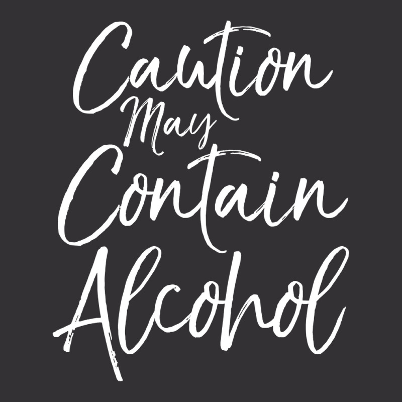 Caution May Contain Alcohol  Vintage Funny Drinking Tee Vintage Short | Artistshot