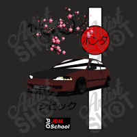 Jdm Eg Red Sun Edition Ladies Fitted T-shirt | Artistshot