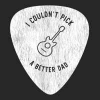 I Couldn't Pick A Better Dad, Guitarist Pick Pocket Graphic T Shirt Ladies Fitted T-shirt | Artistshot