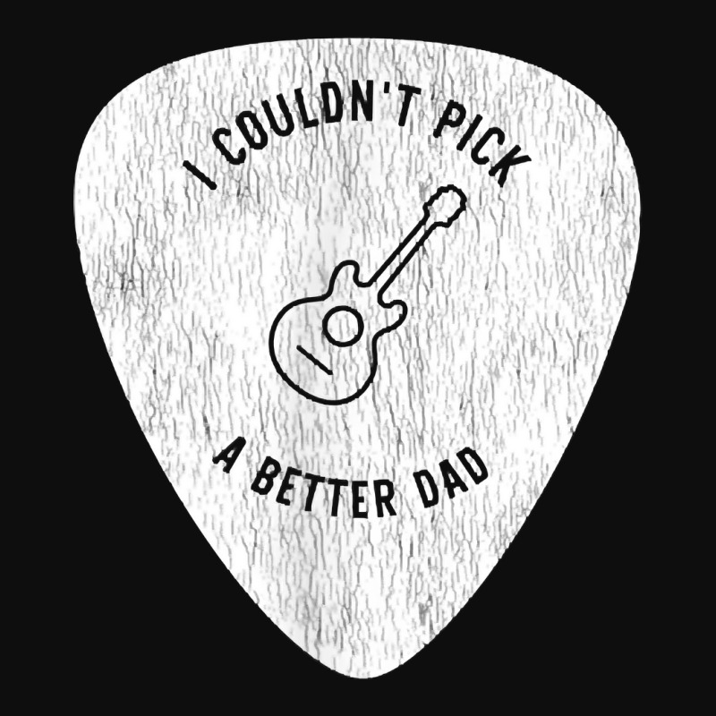 I Couldn't Pick A Better Dad, Guitarist Pick Pocket Graphic T Shirt Crop Top by lavenakf44f | Artistshot