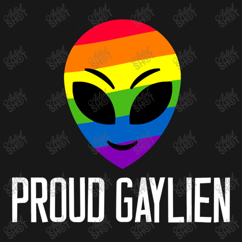 Proud Gaylien Gay Pride Flag Lgbt Heart Flannel Shirt | Artistshot