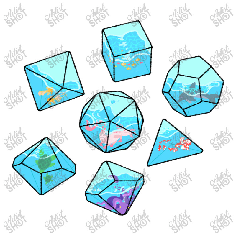 Pond Life Dice Sticker | Artistshot