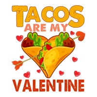 Tacos Are My Valentine Mexican Taco Food Lover Funny Heart Women's Pajamas Set | Artistshot