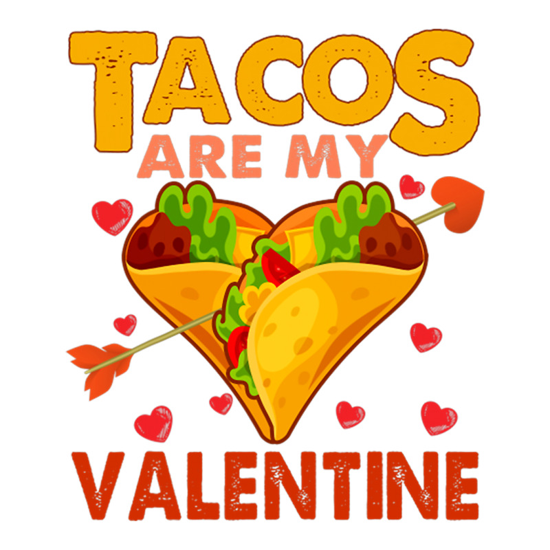 Tacos Are My Valentine Mexican Taco Food Lover Funny Heart Women's Pajamas Set by Rhonda | Artistshot