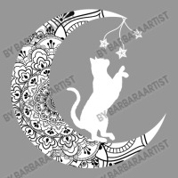 Moon Cat Playful Funny Cat Mandala Crescent Moon Witch Women's V-neck T-shirt | Artistshot