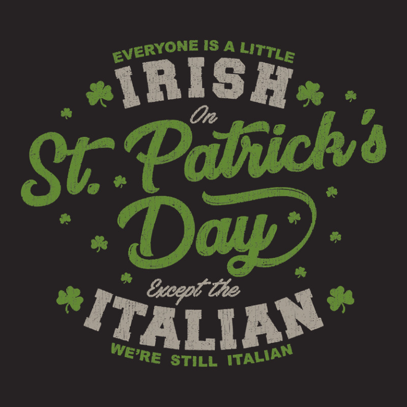 Everyone Is A Irish St Patricks Day Except Italians Pattys Vintage Cap | Artistshot