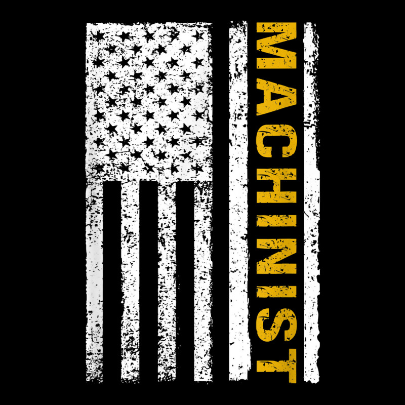 Machinist Us Flag Distressed Machining Lathe Milling Turning T Shirt Baby Tee by maryannmjra8 | Artistshot