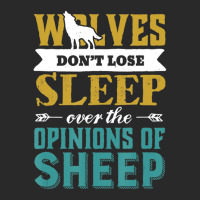 Wolves Don't Lose Sleep Over The Opinions Of Sheep Vintage Toddler T-shirt | Artistshot