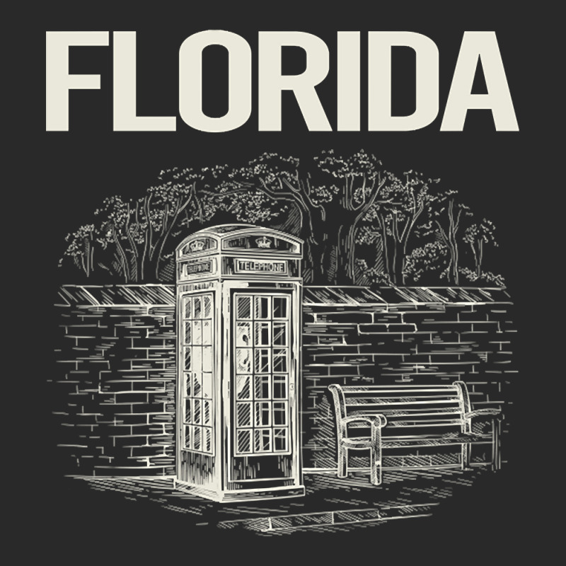 Vintage Phone Booth Florida Printed hat by lykhongduong9enev3 | Artistshot