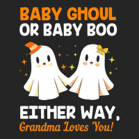 Baby Shower Grandma Halloween Gender Reveal Booy Or Ghoul Unisex Hoodie | Artistshot