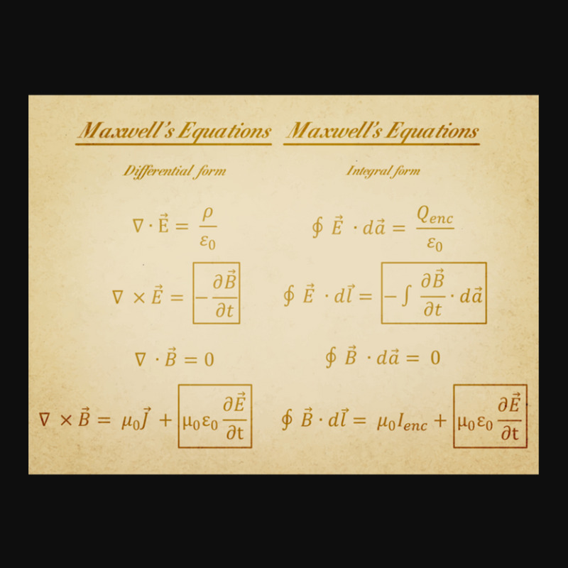 Maxwell's Equations Crop Top by LouisPlumley | Artistshot