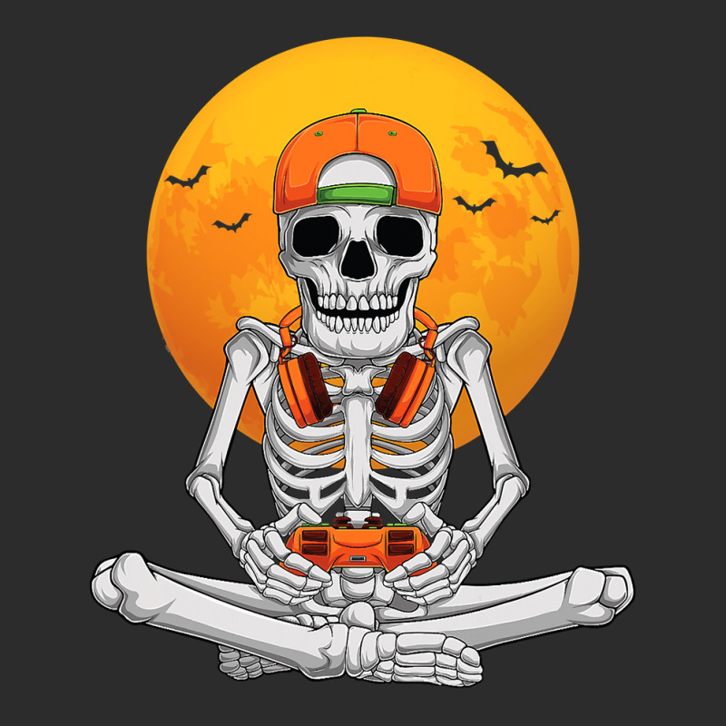 Halloween Skeleton Gamer Video Gaming Boys Men Kids Teens Exclusive T-shirt | Artistshot