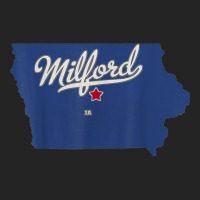 Milford Iowa Story County Ia Map T Shirt 3/4 Sleeve Shirt | Artistshot