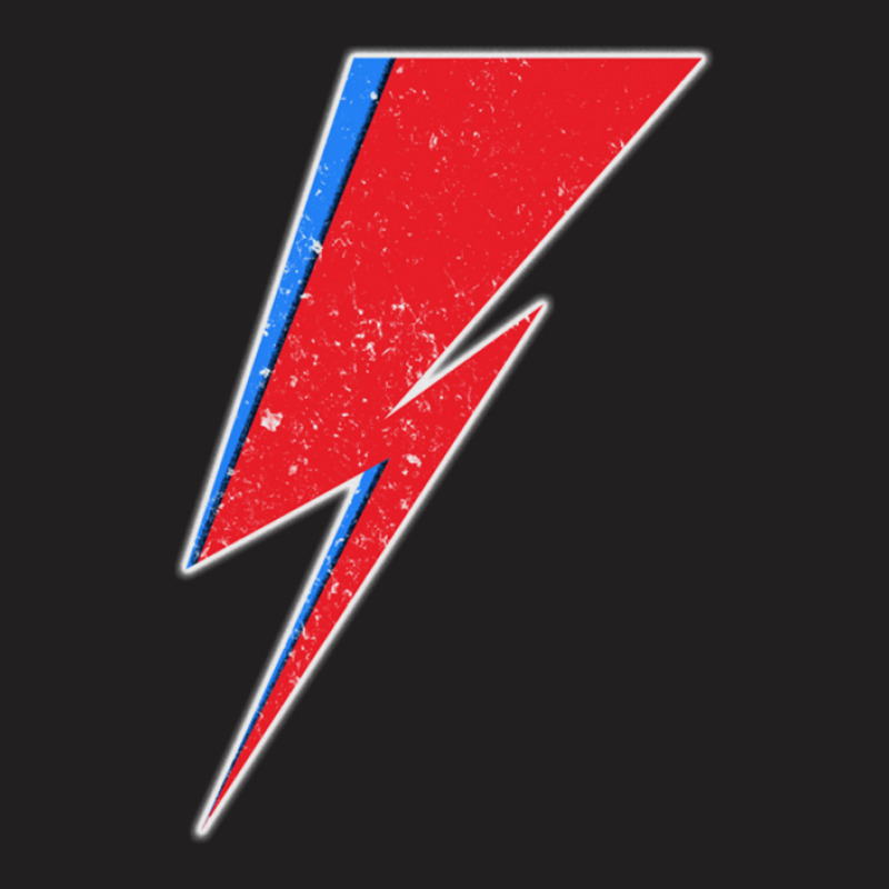 Red And Blue Thunderbolt T-shirt | Artistshot