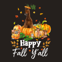 Happy Fall Y All Horse Thanksgiving Horse Lover Halloween Tank Top | Artistshot