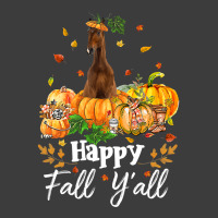 Happy Fall Y All Horse Thanksgiving Horse Lover Halloween Men's Polo Shirt | Artistshot