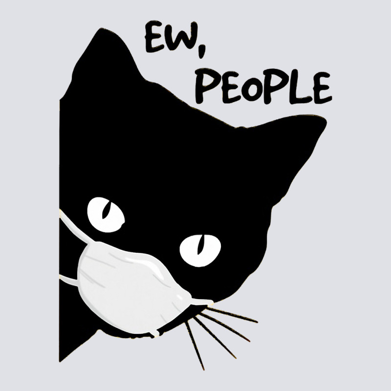 Ew People  Black Cat Mask Quarantine 2020 Tee Bucket Hat | Artistshot